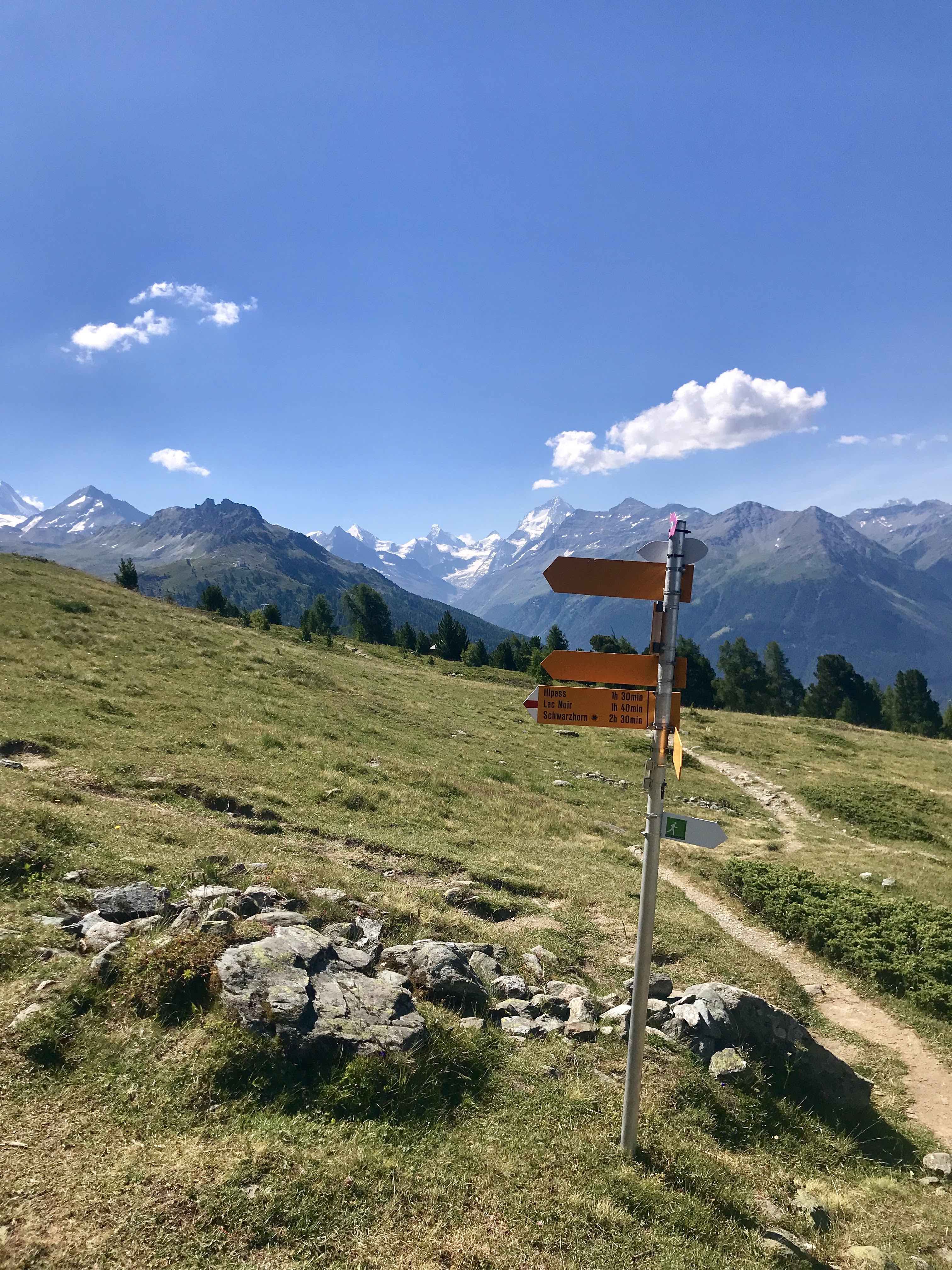Mountain panorama in Saint-Luc